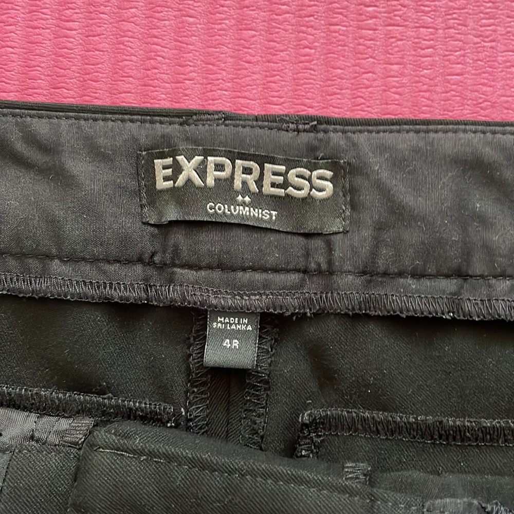 Never Worn Express Columnist Slacks 4r - image 3
